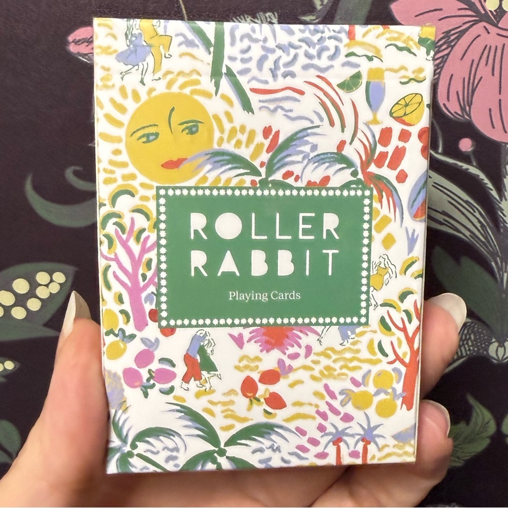 Roller Rabbit x Target Collab NWT Multicolor Patterned Playing Cards